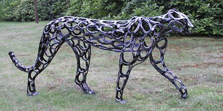 handicrafts made from horseshoes